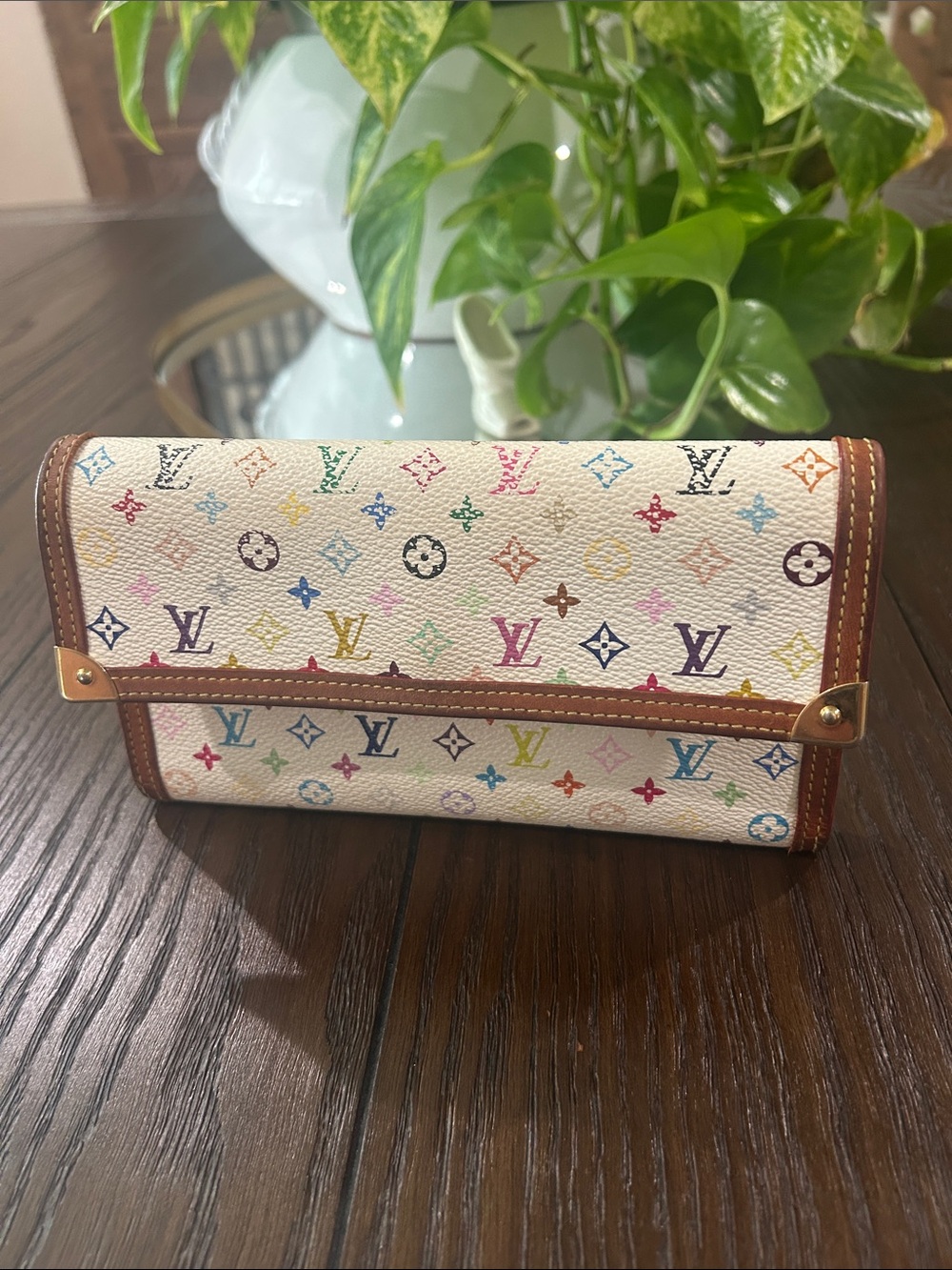 Louis Vuitton Murakami Monogram Multicolor Wallet